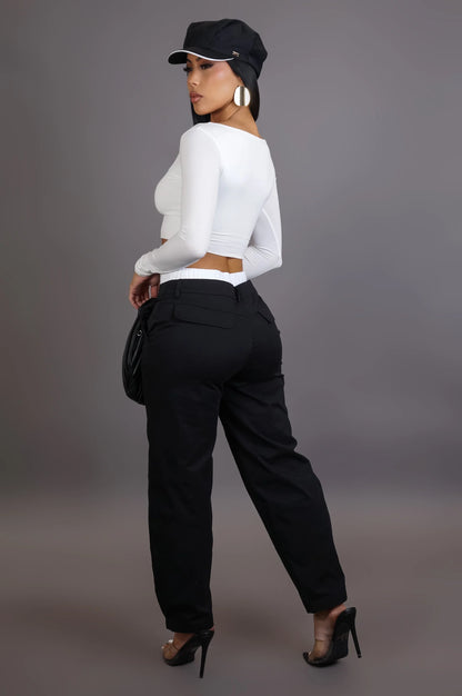 Let's Go Pants - Black