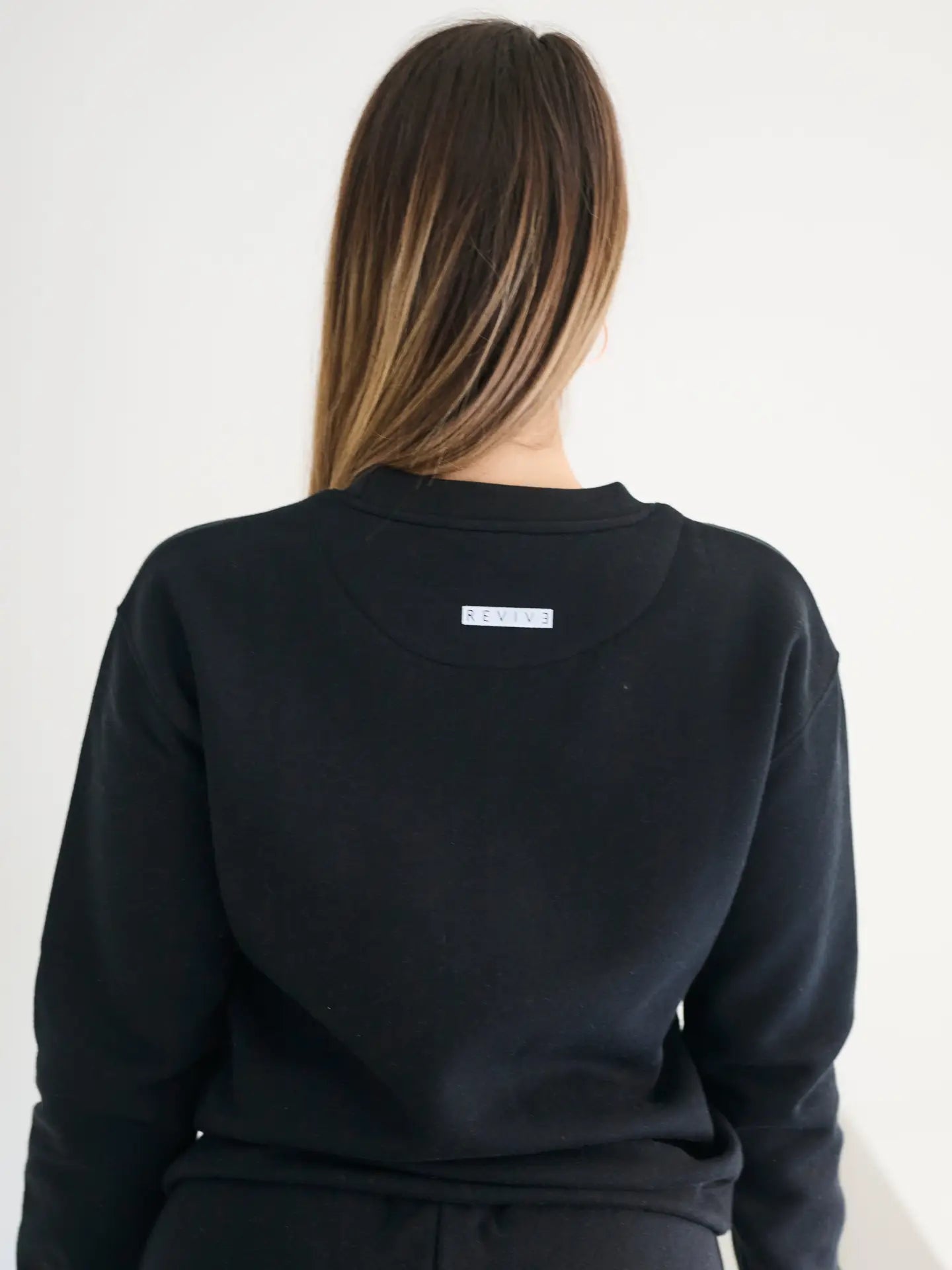 Two Piece Lounge Set. Crew Neck Sweatshirt and Jogger Pants
