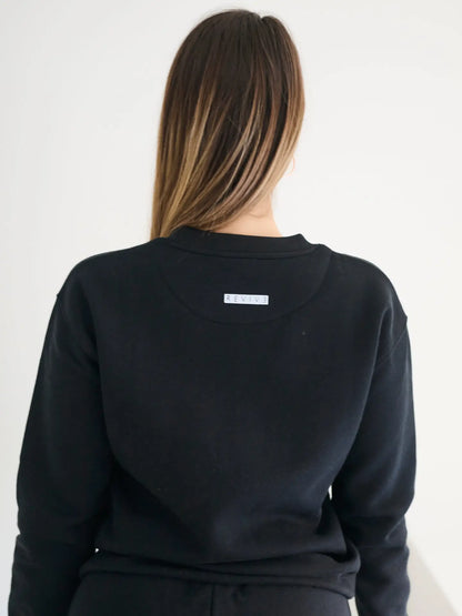 Two Piece Lounge Set. Crew Neck Sweatshirt and Jogger Pants
