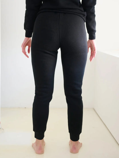 Two Piece Lounge Set. Crew Neck Sweatshirt and Jogger Pants